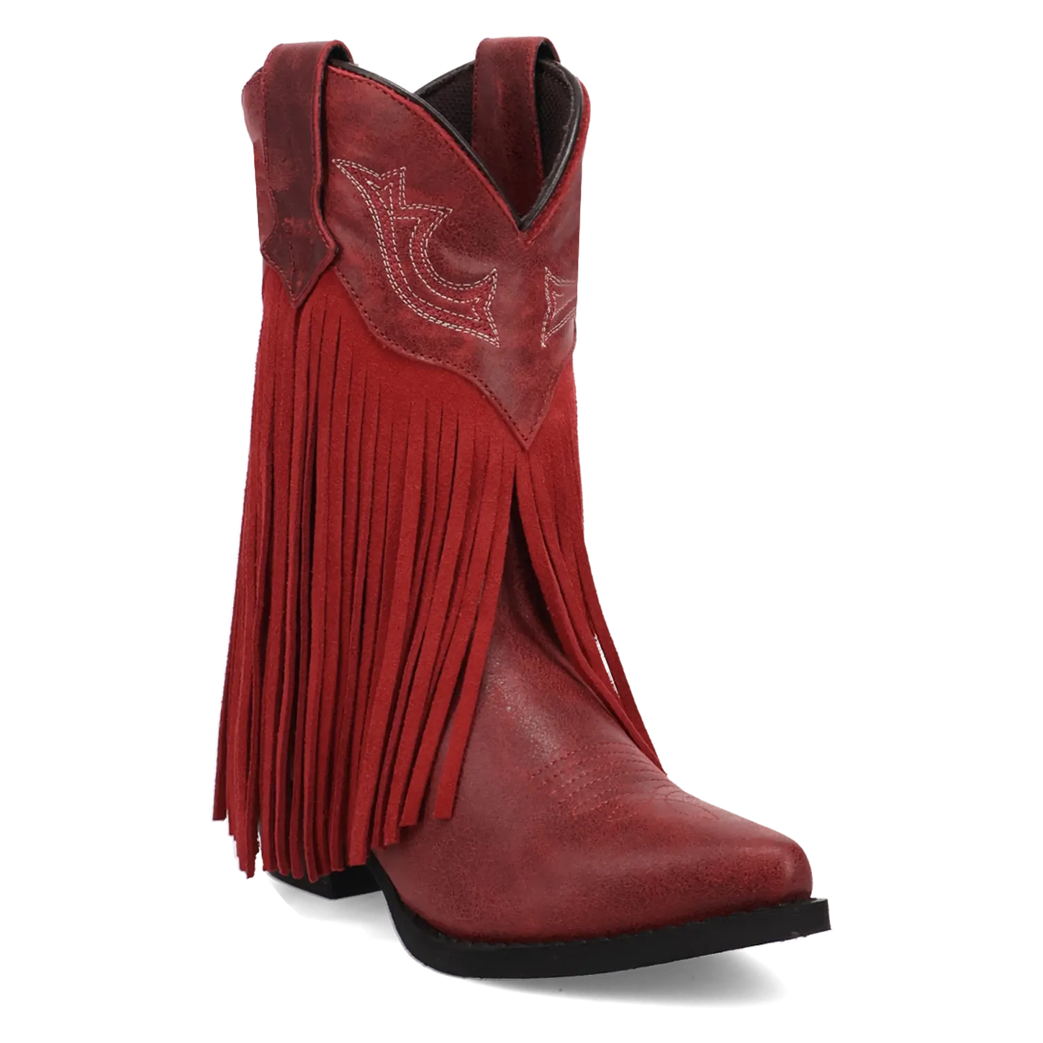 Tanner Mark Boots Boots Dan Post Kid´s Happy Trails Leather J Pointed Toe Boots - Red