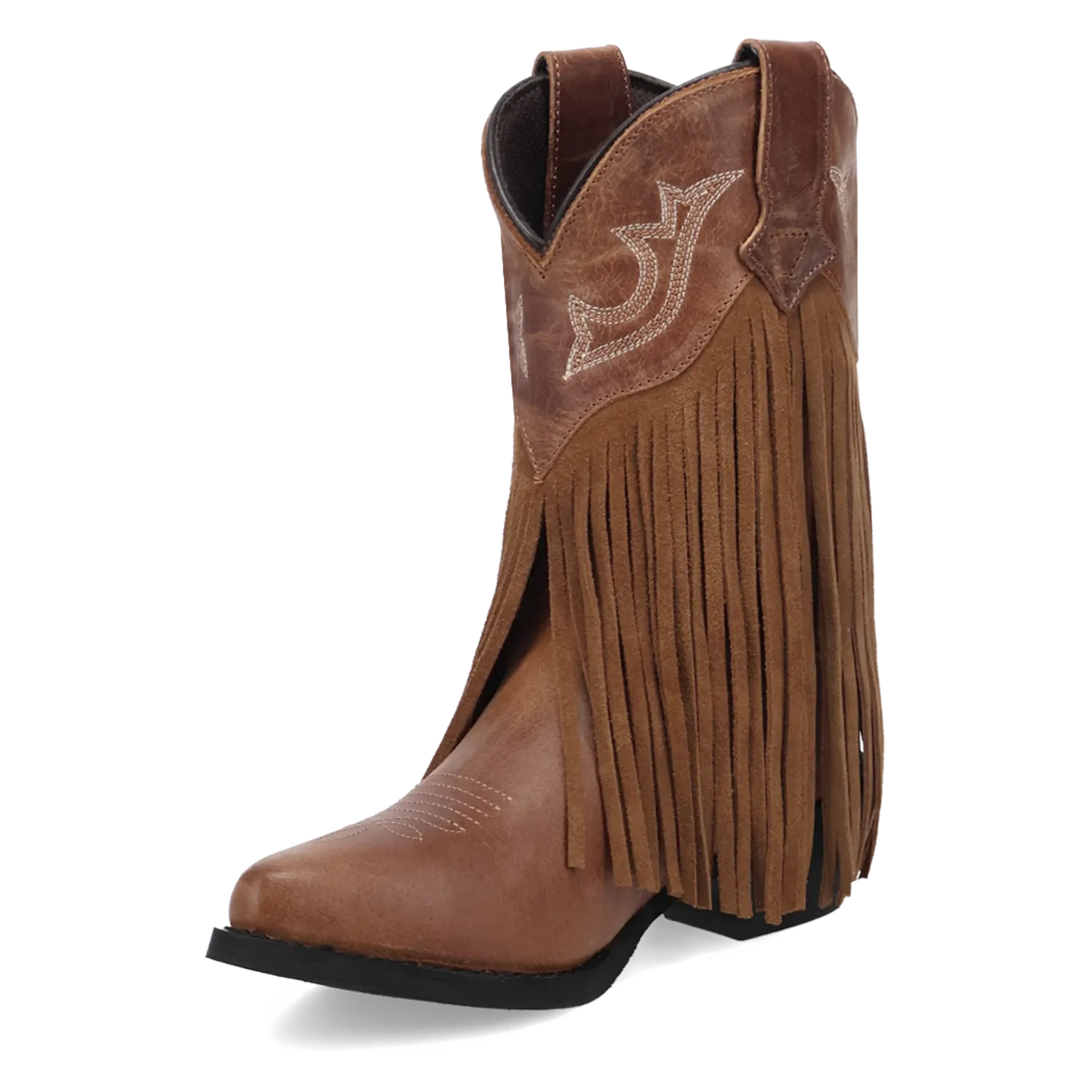 Tanner Mark Boots Boots Dan Post Kid´s Happy Trails Leather J Pointed Toe Boots - Tan