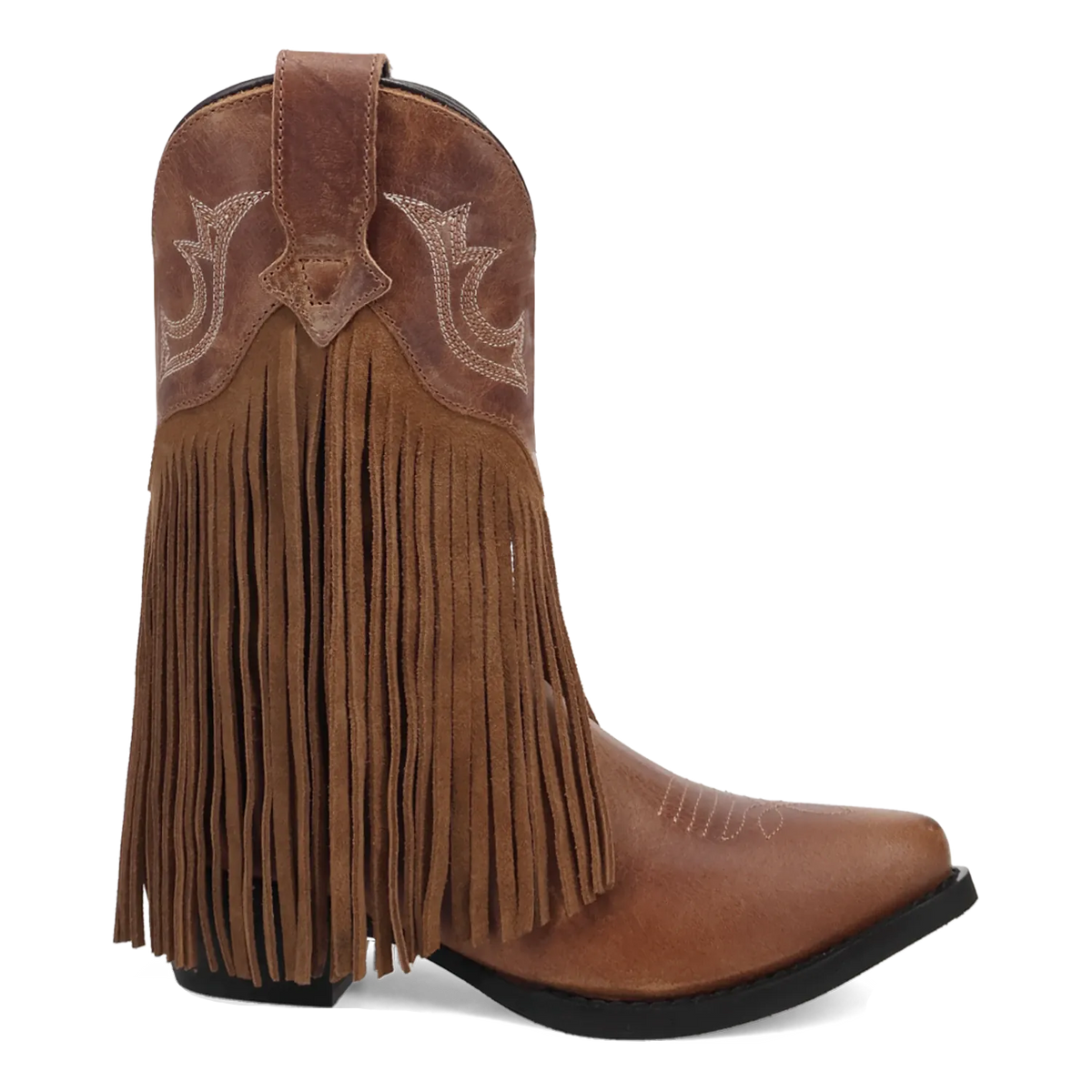 Tanner Mark Boots Boots Dan Post Kid´s Happy Trails Leather J Pointed Toe Boots - Tan