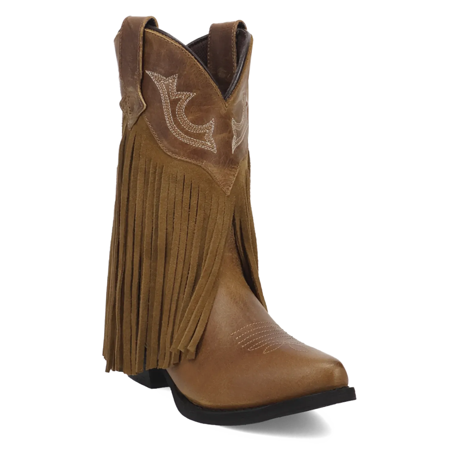 Tanner Mark Boots Boots Dan Post Kid´s Happy Trails Leather J Pointed Toe Boots - Tan