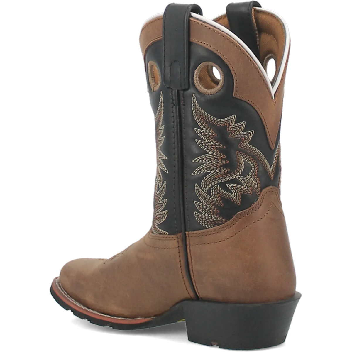 Tanner Mark Boots Boots Dan Post Kid´s Rascal Leather Wide Square Toe Boots - Aged Bark