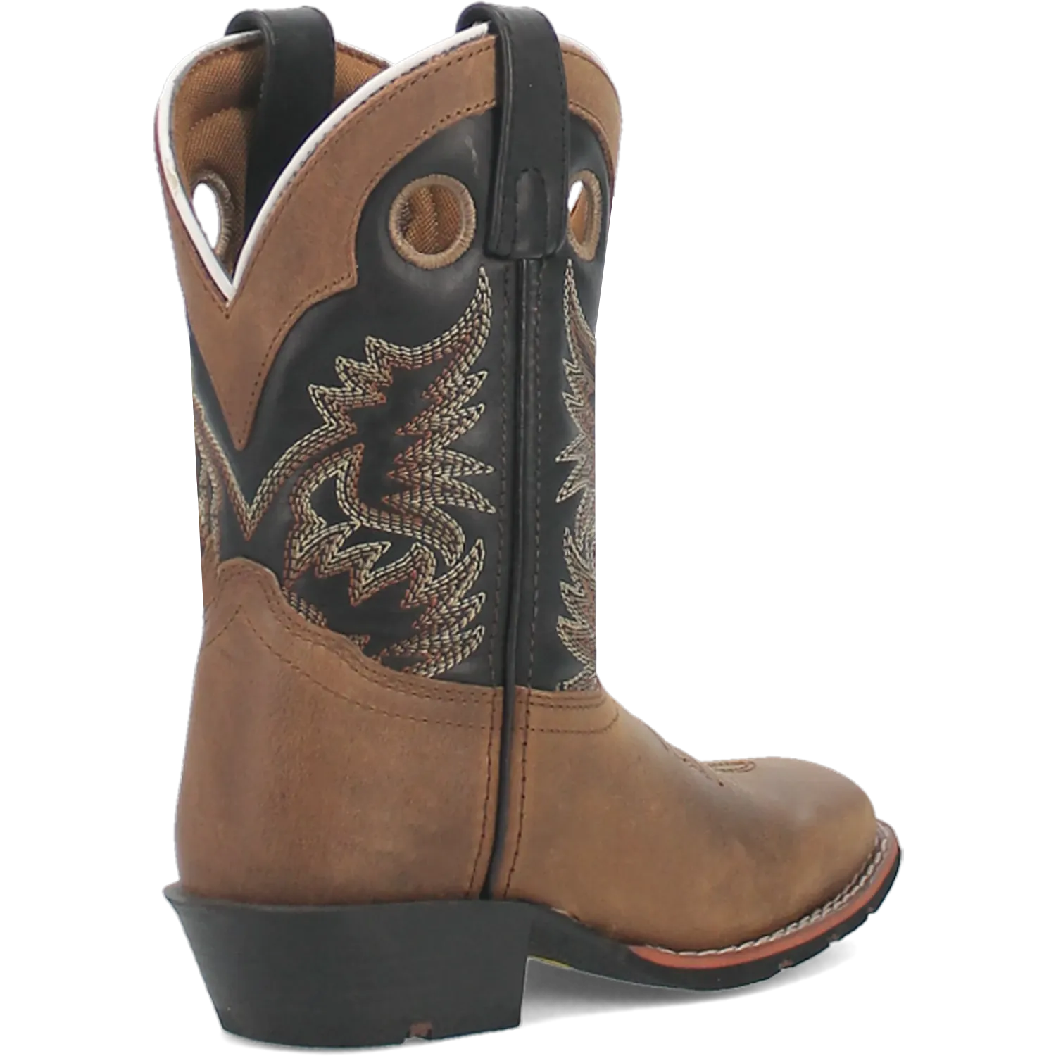 Tanner Mark Boots Boots Dan Post Kid´s Rascal Leather Wide Square Toe Boots - Aged Bark