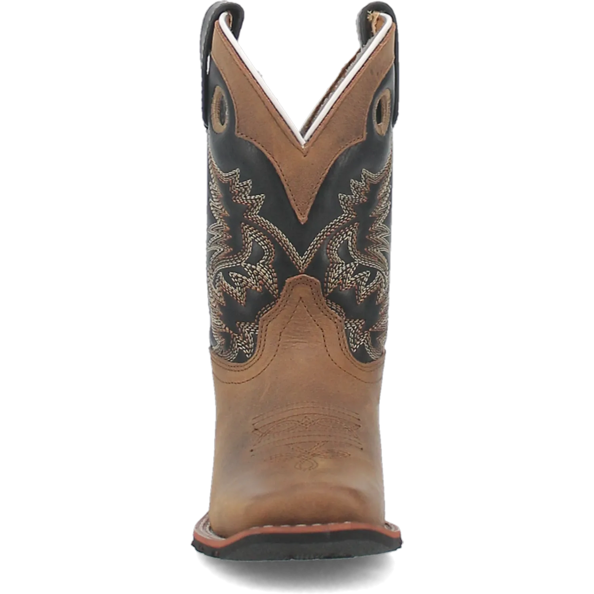 Tanner Mark Boots Boots Dan Post Kid´s Rascal Leather Wide Square Toe Boots - Aged Bark
