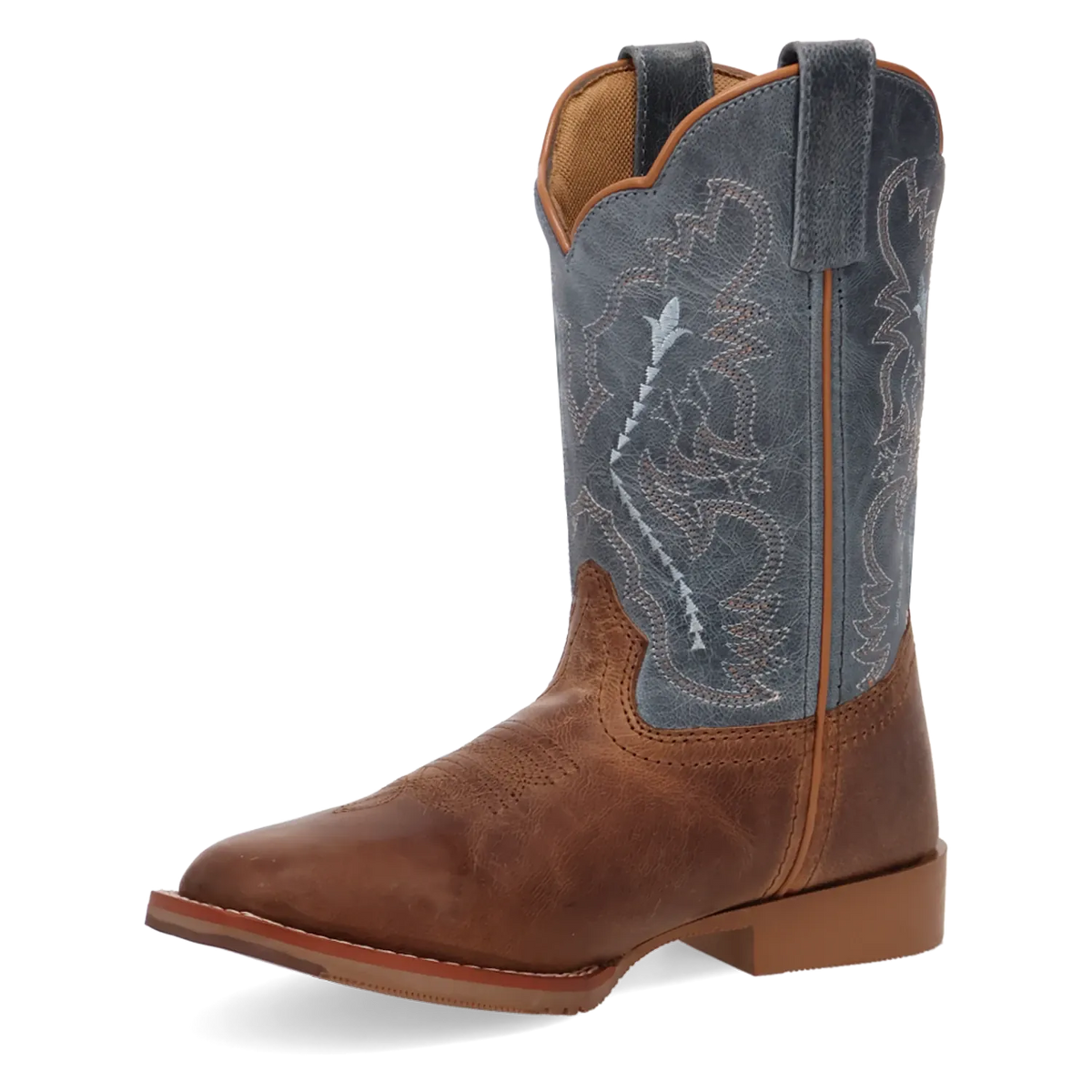 Tanner Mark Boots Boots Dan Post Kid´s Salina Leather Wide Square Toe Boots - Tan