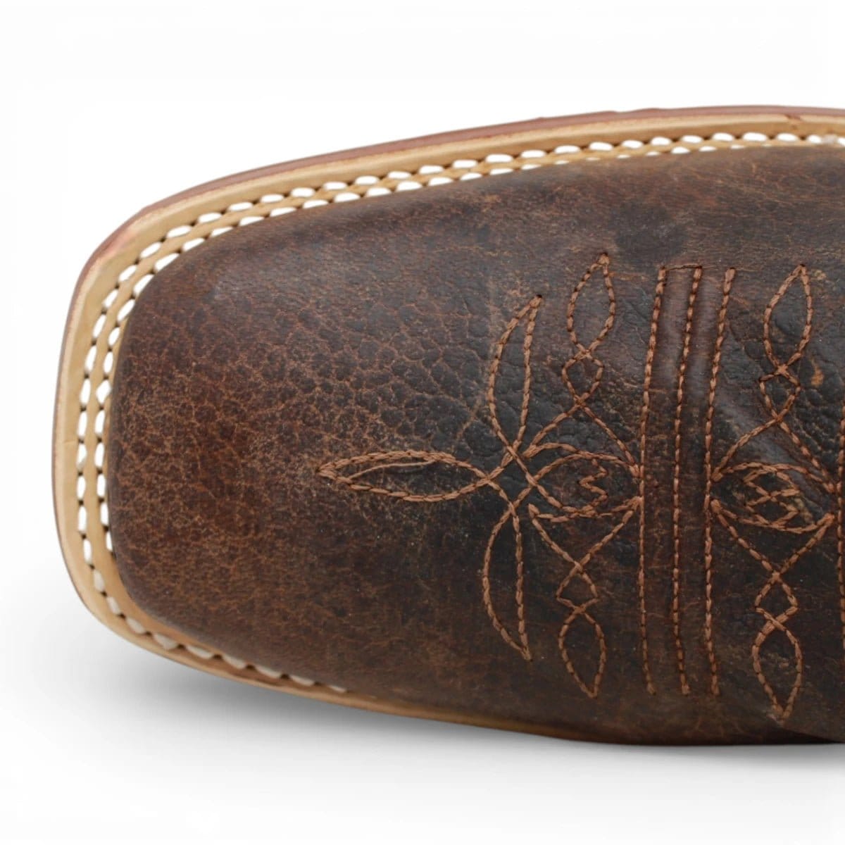 Tanner Mark Boots Boots Men's Genuine Leather Wide Square Toe Roscoe Boots in Buffalo Honey - Tanner Mark Boots