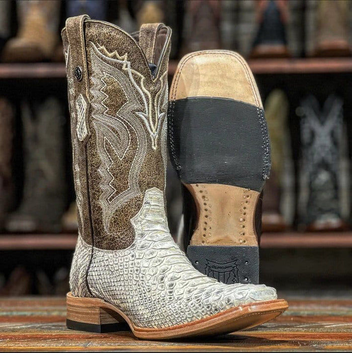 Men's Python Boots – Genuine Snakeskin Leather