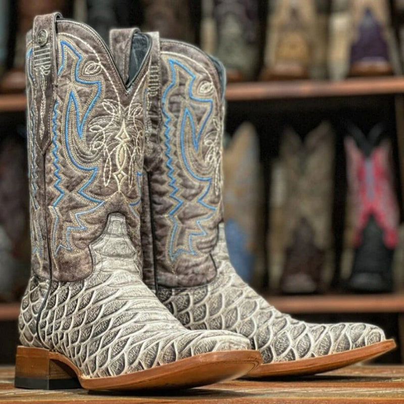 Men's Python Boots – Genuine Snakeskin Leather