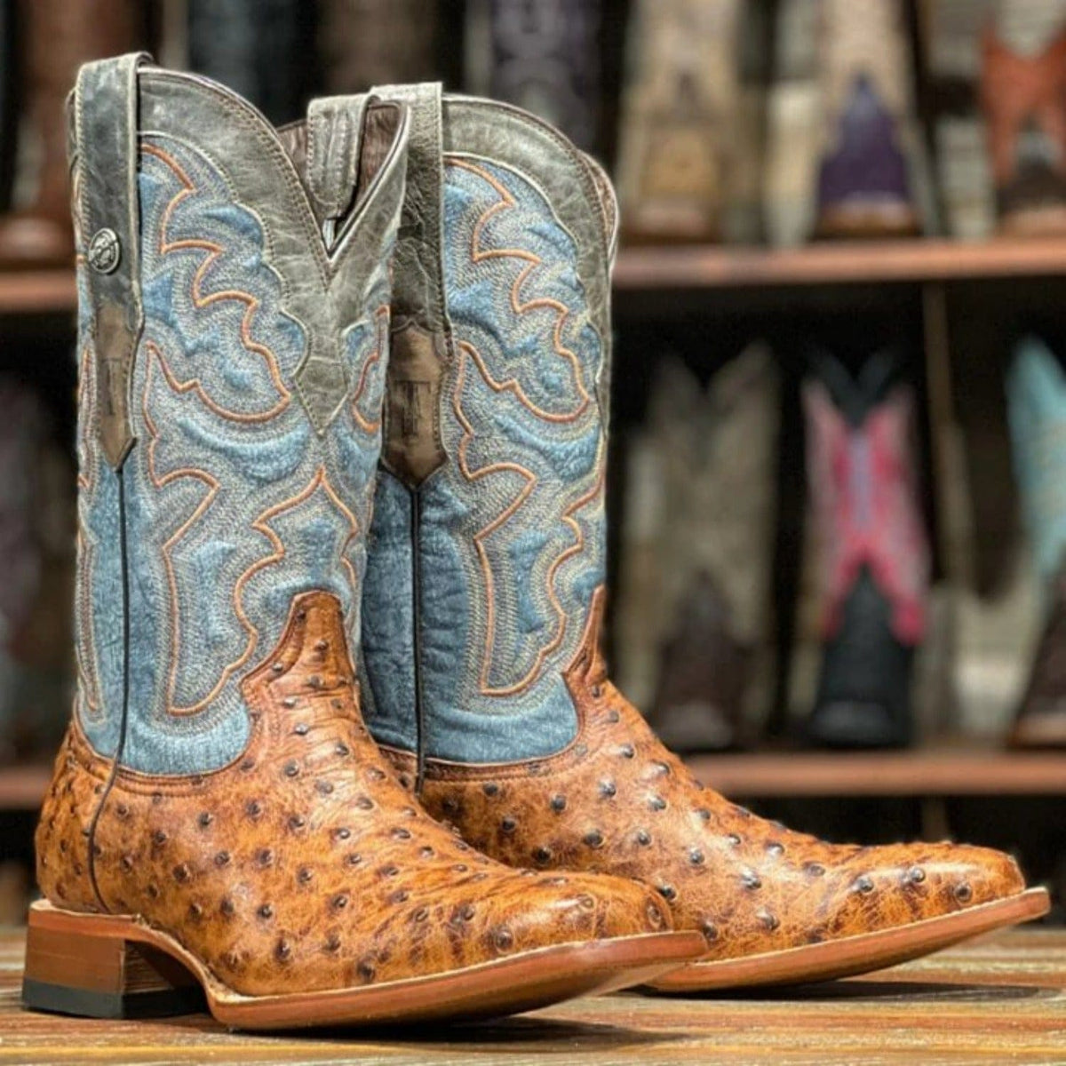 Men s Ostrich Cowboy Boots Genuine Leather men-s-ostrich-cowboy-boots-genuine-leather