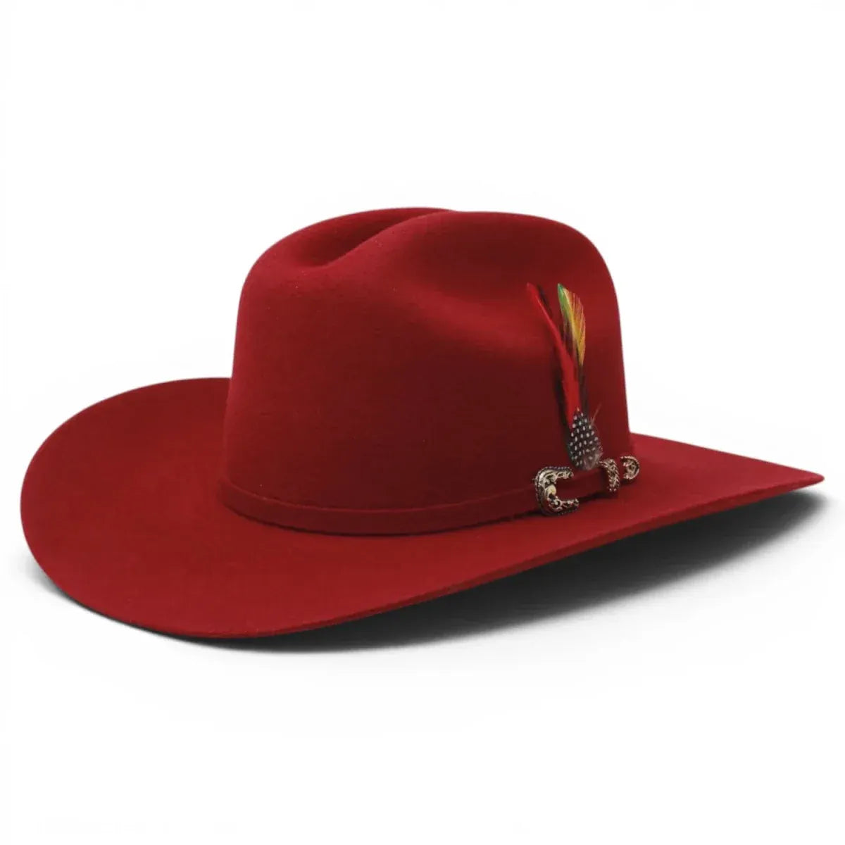 Tombstone Texanas Texana Vino 20X Estilo Sinaloa (Chaparral) con Pluma – Tombstone Hats