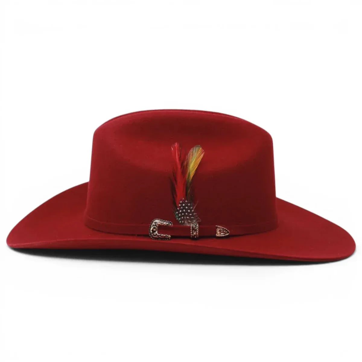 Tombstone Texanas Texana Vino 20X Estilo Sinaloa (Chaparral) con Pluma – Tombstone Hats