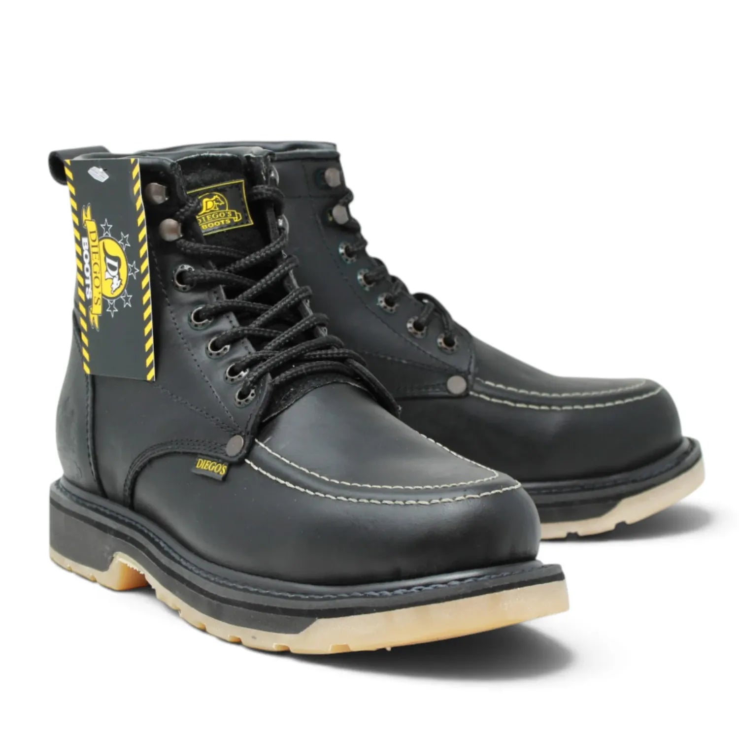 Wolverine Boots 6 / Black Rodeo Imports Men's High-Performance Work Boots with Heavy-Duty Sole