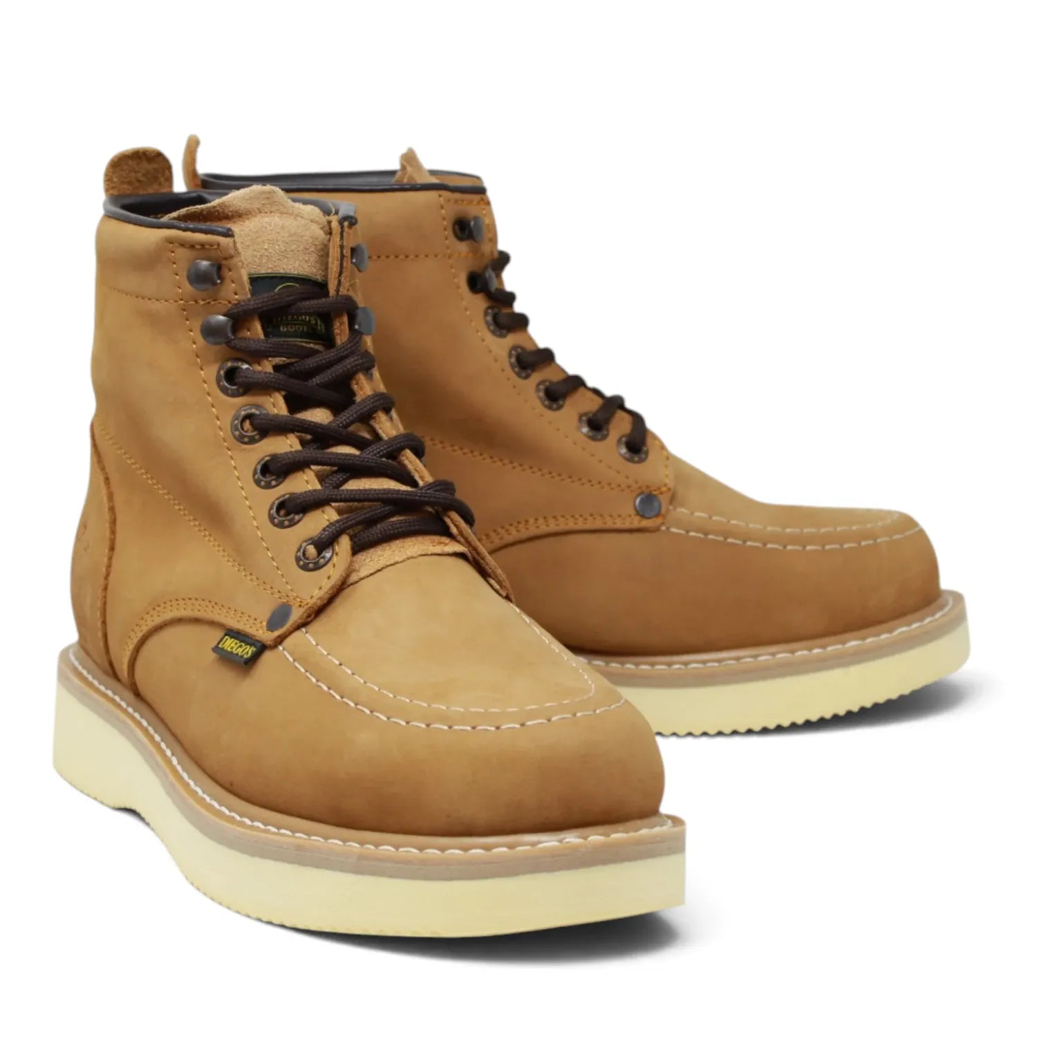Wolverine Boots 6 / Tobacco Rodeo Imports Men's Lace-Up Work Boots with Mil Rayas Sole