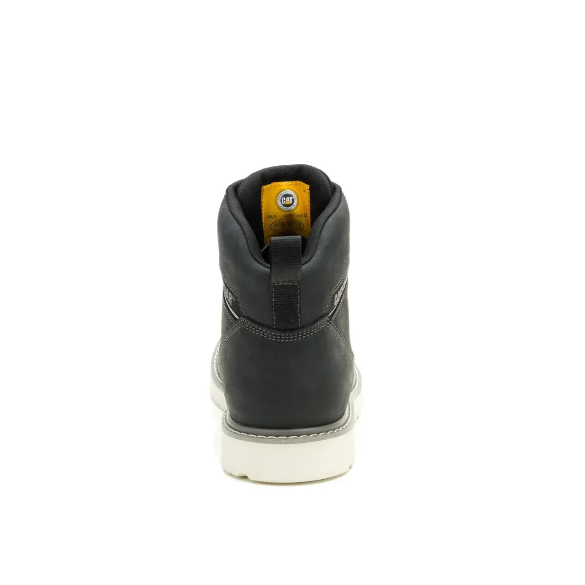 Wolverine Boots Men's Reclaimer Wedge Waterproof Work Boot Black Color - CAT