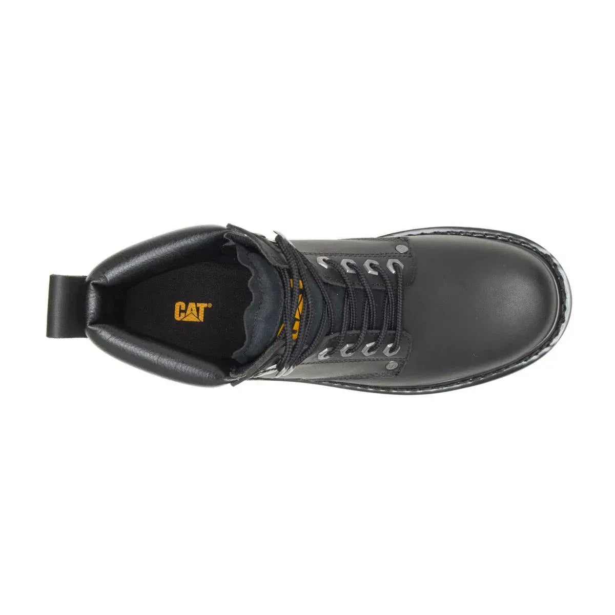 Wolverine Boots Men's Second Shift Soft Toe Work Boot Black Color - CAT