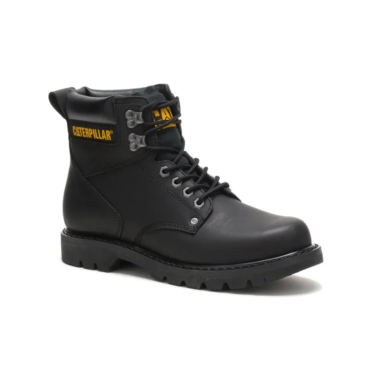 Wolverine Boots Men's Second Shift Soft Toe Work Boot Black Color - CAT