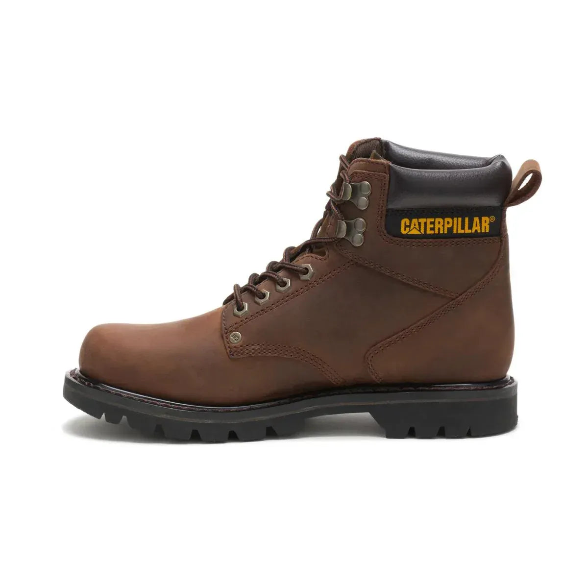 Wolverine Boots Men's Second Shift Soft Toe Work Boot Dark Brown Color - CAT
