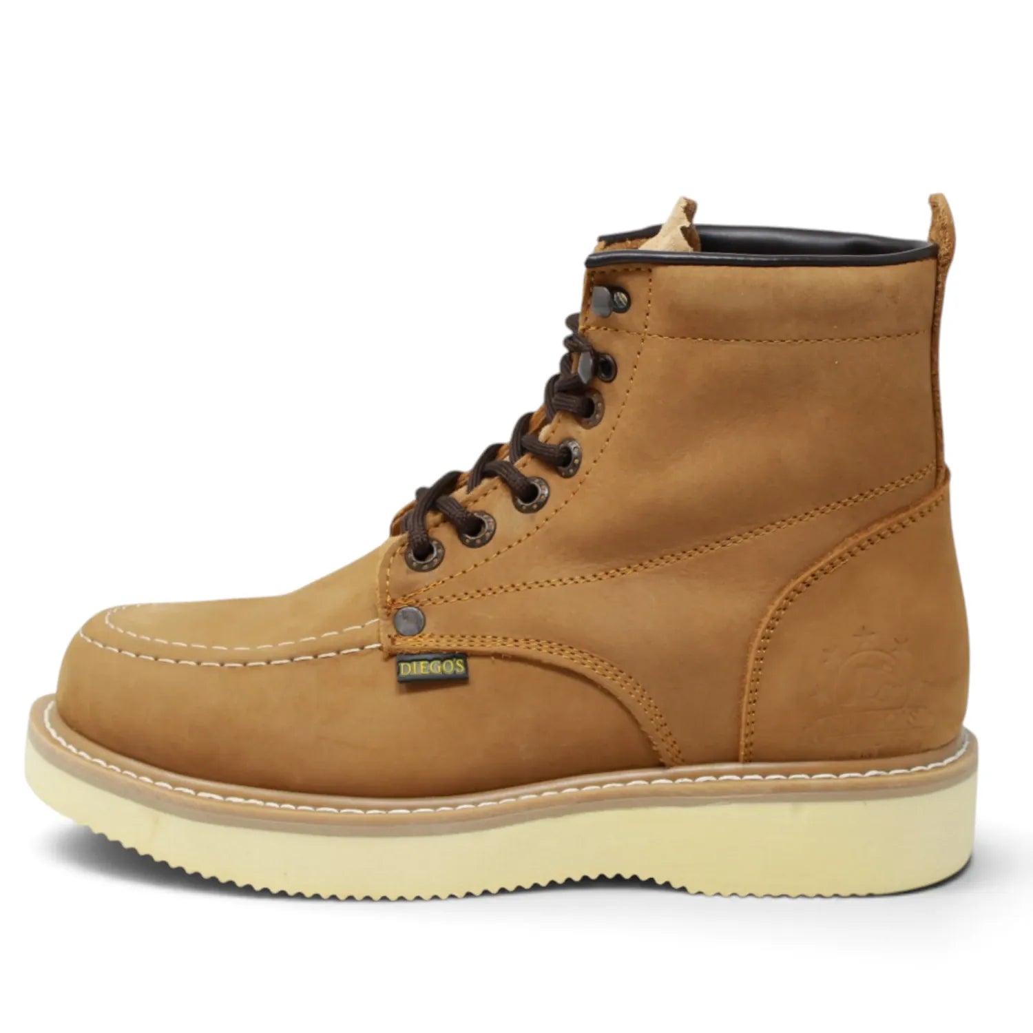Wolverine Boots Rodeo Imports Men's Lace-Up Work Boots with Mil Rayas Sole