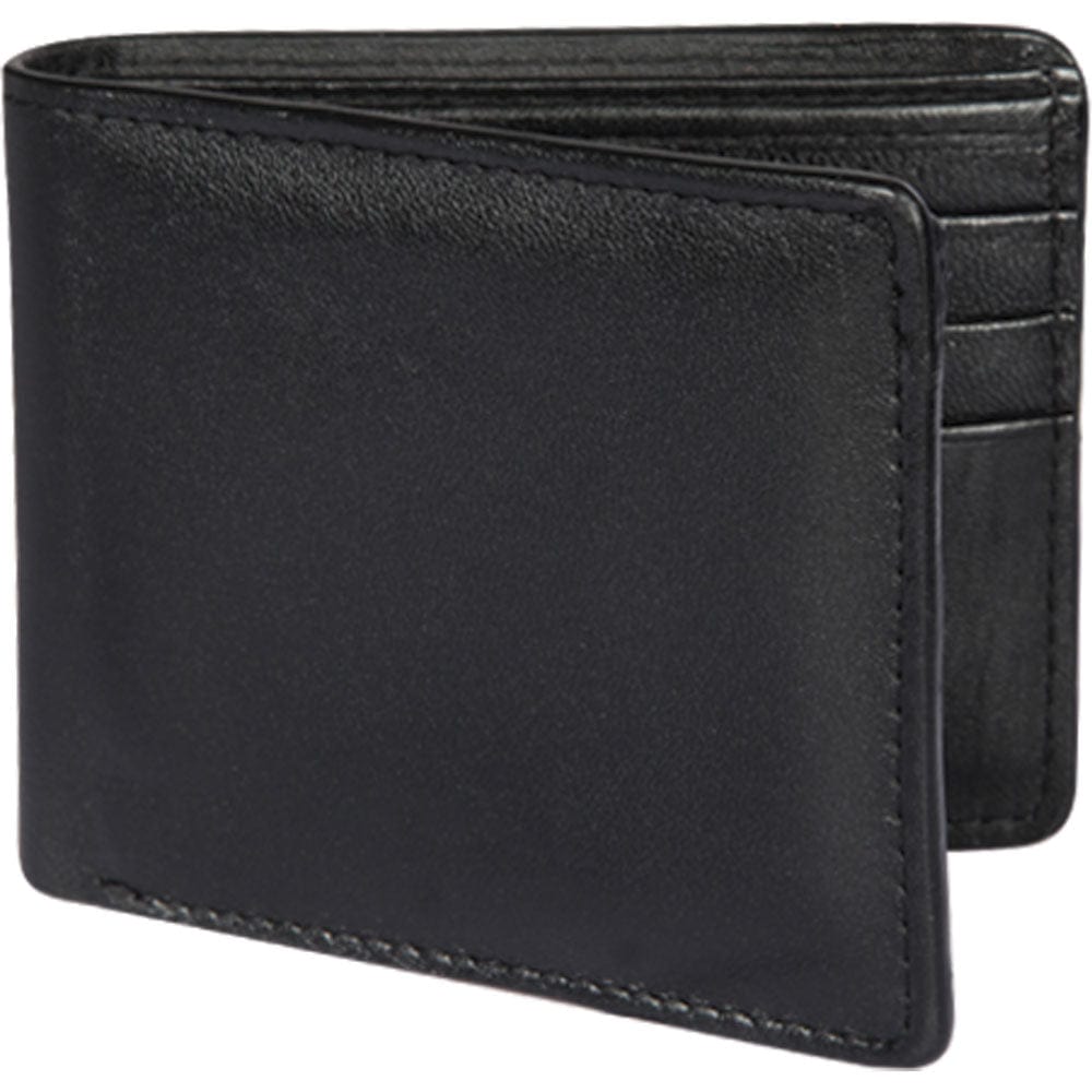 Genuine Elk Leather Wallet in Black Color - Los Altos Boots